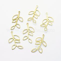Brass Pendants&nbsp;KK-E716-043C-RS
