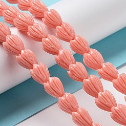 Synthetic Coral Beads Strands&nbsp;G-Q1007-01C-02