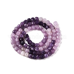 Gradient Color Natural Lepidolite Beads Strands&nbsp;G-N342-138B