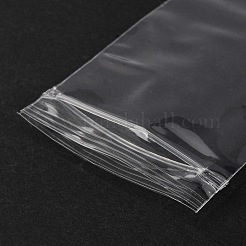 ポリプロピレン製ジップトップバッグ  トップシール  再封可能なバッグ  セルフシールバッグ  長方形  透明  7x4.5cm  片側の厚さ：2ミル（0.065mm）  インナー対策：6x3.5のCM&nbsp;OPP-S004-02G
