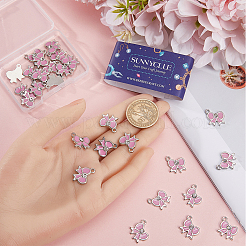 30Pcs Alloy Enamel Pendants&nbsp;ENAM-SC0004-96