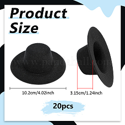 Cloth Hat for Doll Making&nbsp;DIY-WH0750-228