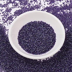 MIYUKIデリカビーズ  シリンダー  日本製シードビーズ  11/0  （db1756)輝く紫色の裏地アメジストab  1.3x1.6mm  穴：0.8mm  約2000PCS /ボトル  10 G /ボトル&nbsp;SEED-JP0008-DB1756