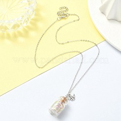 Bee Alloy Pendant Necklace&nbsp;NJEW-FZ00023