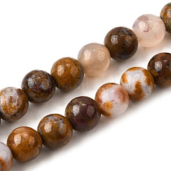 Natural African Opal Beads Strands&nbsp;G-S390-06-6mm