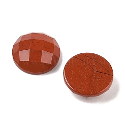 天然石レッドジャスパーカボション  半円/ドーム  多面カット  グレードA  16x5.5~6mm&nbsp;G-C146-03A