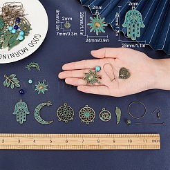 DIY Vintage Drop Earring Making Kit&nbsp;DIY-SC0018-40