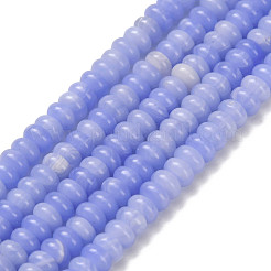 Synthetic Blue Lace Agate Beads Strands&nbsp;G-Z110-B05-2x4mm
