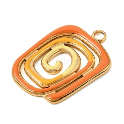 304 Stainless Steel Enamel Pendants&nbsp;SA-CBAA487-43G