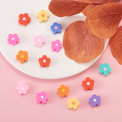 40Pcs 8 Colors Handmade Polymer Clay Cabochons&nbsp;CLAY-CJ0001-29