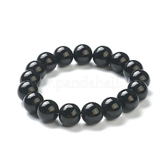 Round Glass Beads Stretch Bracelets for Teen Girl Women&nbsp;BJEW-A117-E-21