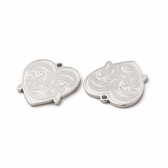 Non-Tarnish 304 Stainless Steel Pendants&nbsp;STAS-F290-24P