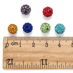 Pave Disco Ball Beads&nbsp;RB-H258-8MM-M
