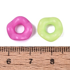 Opaque Acrylic European Beads&nbsp;OACR-Q197-07-A