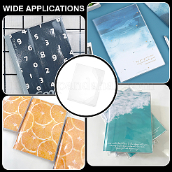 Rectangle A5 PVC Book Covers&nbsp;OFST-WH0050-012