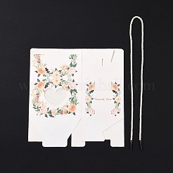 Rectangle Paper Gift Boxes with Handle Rope&nbsp;CON-B010-04B