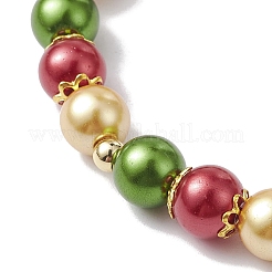 Glass Round Beaded Stretch Bracelets&nbsp;BJEW-JB10080