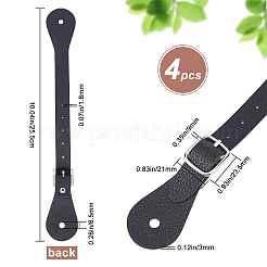 4Pcs PU Leather Spur Straps&nbsp;AJEW-GF0005-27A