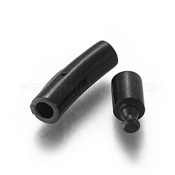 304 Stainless Steel Bayonet Clasps&nbsp;STAS-I013-4mm-B-1