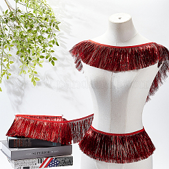 Tassel PET Polyester Ribbon Trim&nbsp;OCOR-WH0082-230C