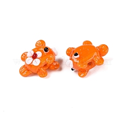 Handmade Lampwork Bumpy Beads Strands&nbsp;LAMP-T021-25A