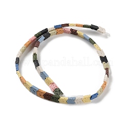 合成溶岩石染色ビーズ連売り  矢印  ミックスカラー  8~9x6~6.5x2.5mm  穴：0.7mm  約54個/連  14.92''（37.9センチメートル）&nbsp;G-H311-03-08