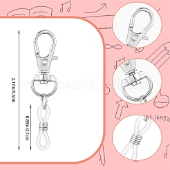 Silicone Pen Holder Clip&nbsp;HJEW-SW00113-01