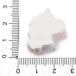 ユニコーンテーマの漫画樹脂デコデンカボション  カラフル  ユニコーン  25x20.5x7mm&nbsp;X1-CRES-Z011-02A