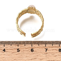 304 Stainless Steel Cuff Open Rings&nbsp;RJEW-F213-02G-12