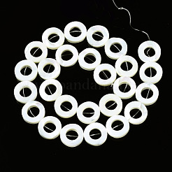 Natural Trochid Shell/Trochus Shell Beads Strands&nbsp;SSHEL-N032-24A-01