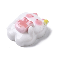 Cat Birthday Party Theme Opaque Resin Decoden Cabochons&nbsp;RESI-B019-03B