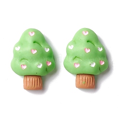 Opaque Resin Cabochons&nbsp;CRES-P021-03