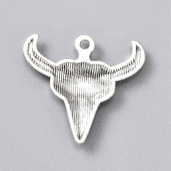 Tibetan Style Alloy Pendants&nbsp;PALLOY-WH0101-04AS