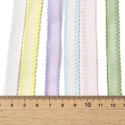 ポリエステルとナイロンのリボンセット  ちょう結び作り用  ギフト包装  ミックスカラー  3/8インチ（9~11mm）  約5.00ヤード（4.57m）/バッグ&nbsp;DIY-Z029-01B