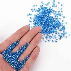 8/0 Glass Bugle Beads&nbsp;SEED-S032-07A-23B