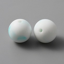 Silicone Beads&nbsp;SIL-WH0001-35B