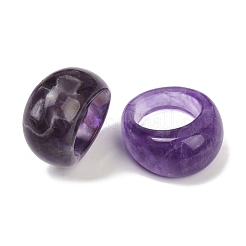 ユニセックスの天然ミックスストーン指輪  15.5mm  内径：18mm&nbsp;RJEW-C128-01