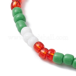 3Pcs Glass Stretch Bracelet Sets&nbsp;BJEW-MZ00106