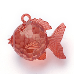 Transparent Acrylic Pendants&nbsp;TACR-T002-13