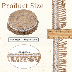 Linen Lace Trim&nbsp;OCOR-WH20003-76B