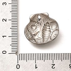 304 Stainless Steel Pendants&nbsp;STAS-D288-03P