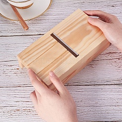 石鹸面取りカンナ  石鹸トリミングツール  ベベラープレーナー切削工具付き  手作り石鹸作り用品用  バリーウッド  190x107x49mm&nbsp;TOOL-WH0080-23-WH