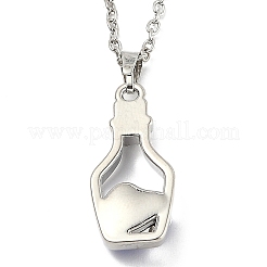 Alloy Resin Pendant Necklaces&nbsp;NJEW-B0003-08P