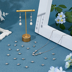 200Pcs Brass Pave Clear Cubic Zirconia Connector Charms&nbsp;KK-FH0007-70P