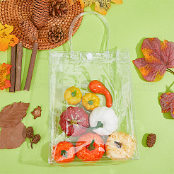 Transparent PVC Gift Bags with Handle&nbsp;CON-WH0088-69