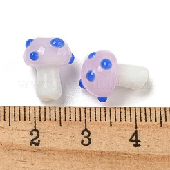 Handmade Lampwork Beads Strands&nbsp;LAMP-N025-03G