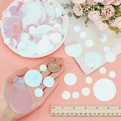 692pcs 6 Styles Iridescent PVC Paillette/Sequins Pendants&nbsp;KY-GO0001-10A