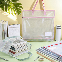7Pcs 7 Styles PVC Double Layer Storage Tote Bags&nbsp;ABAG-DL0001-02