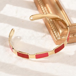 304 Stainless Steel Cuff Bangles for Women&nbsp;BJEW-Z087-10G