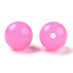 Opaque Acrylic Beads&nbsp;OACR-H038-09-06